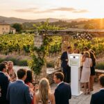 Photobooth domaine viticole Cassis - reception mariage dans les vignes