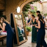 Photobooth miroir Marseille - animation interactive sur un mariage en Provence